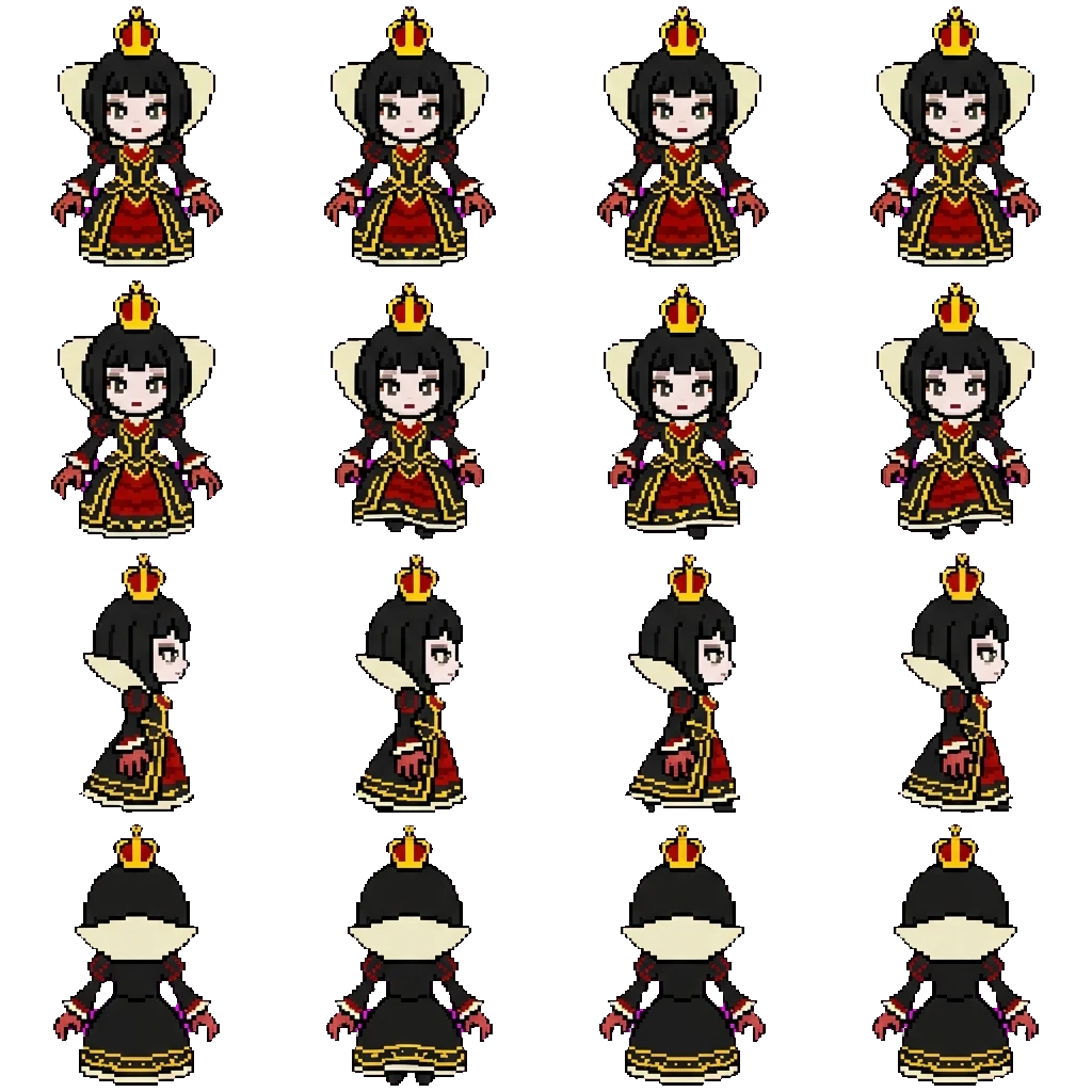 Lizzie liddell movement sprite