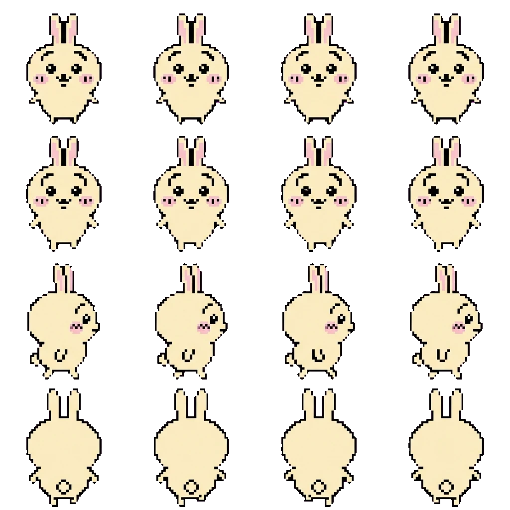 Usagi movement sprite