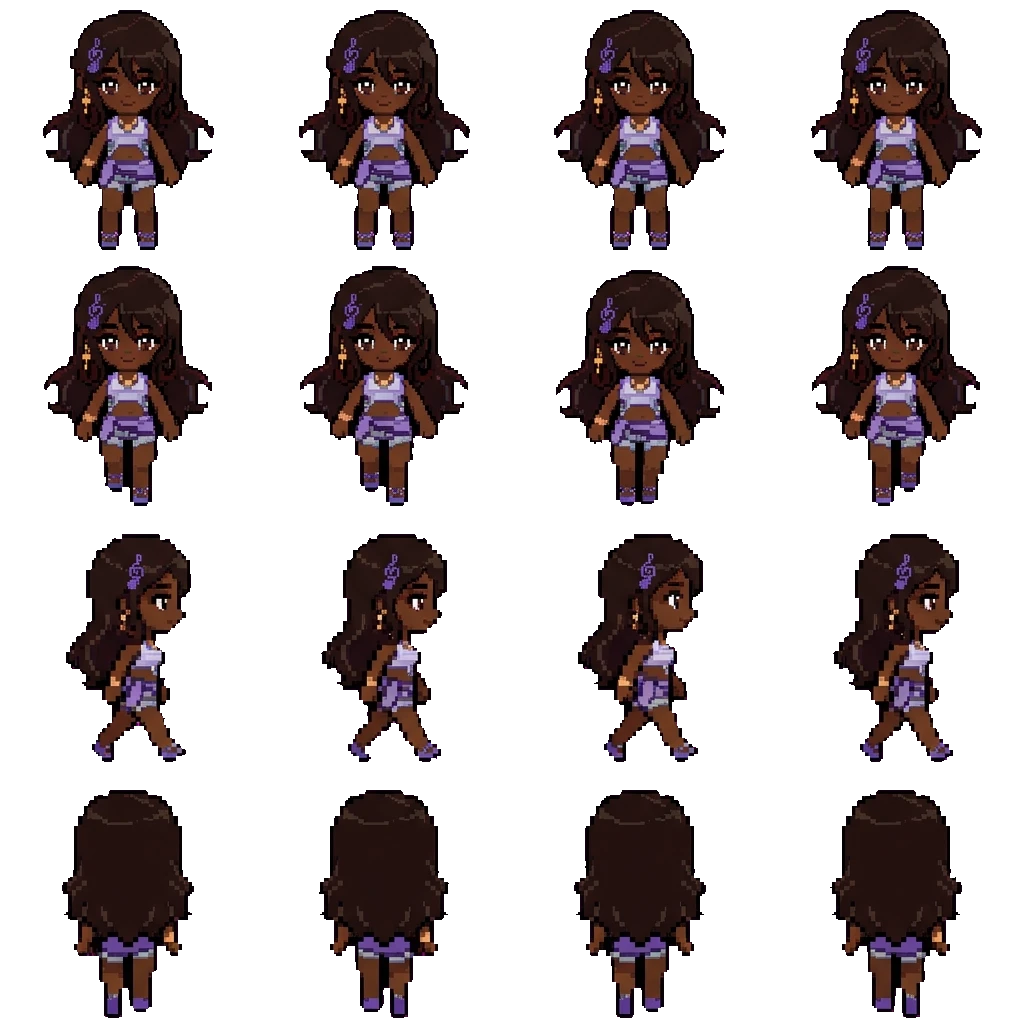 Neveah movement sprite