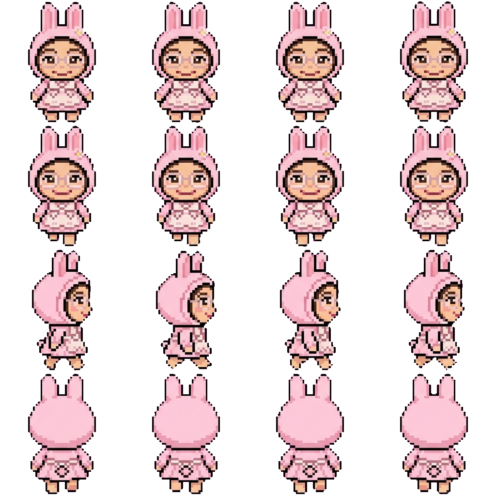Raaibubu movement sprite