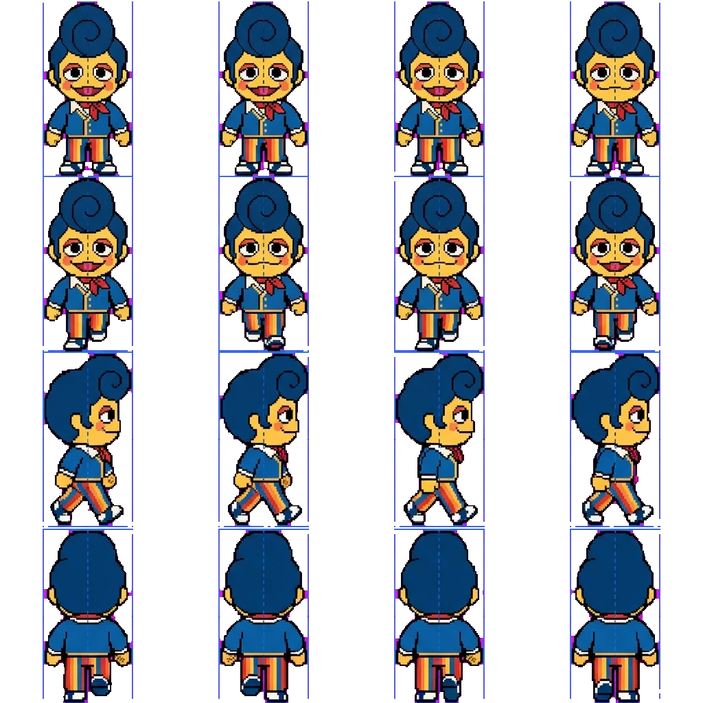 Wally Darling movement sprite