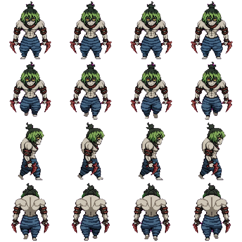 Gyutaro movement sprite