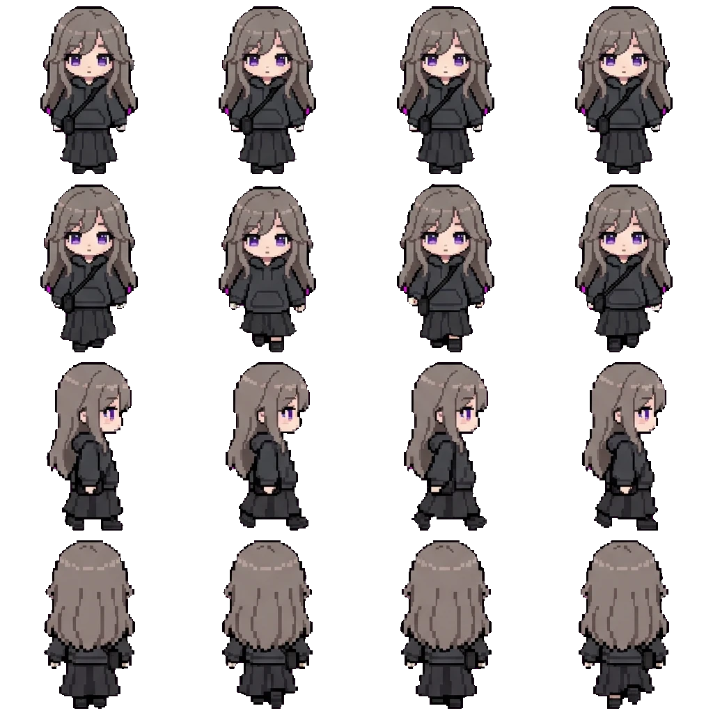 Raven movement sprite