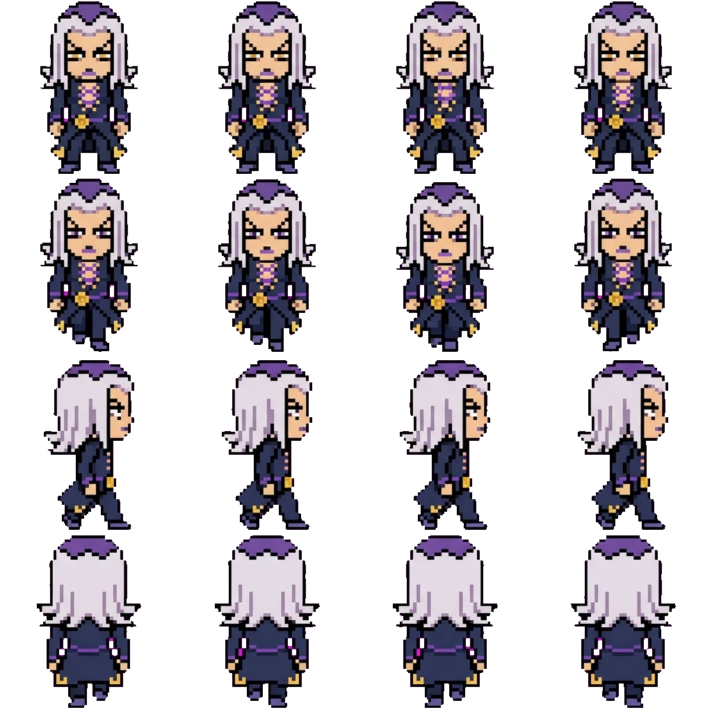 Leone Abbacchio movement sprite