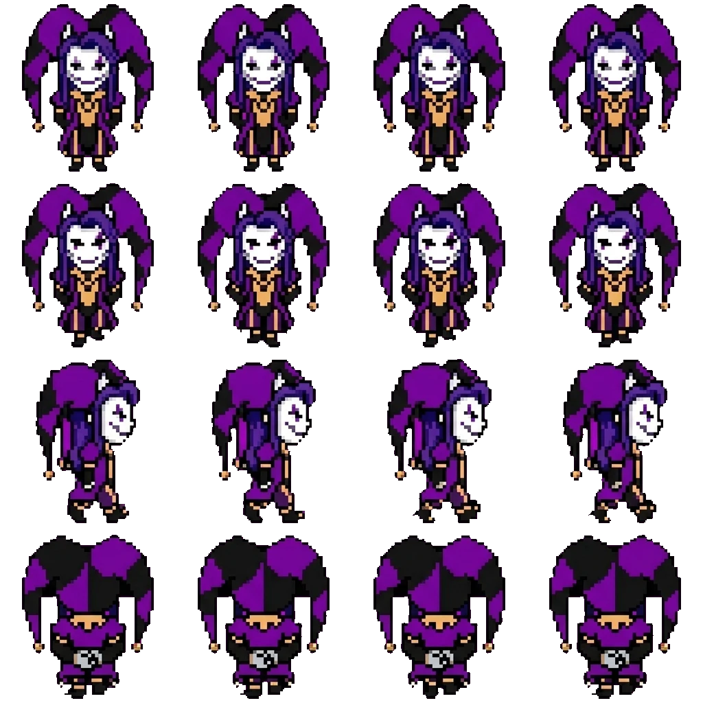 Jester movement sprite