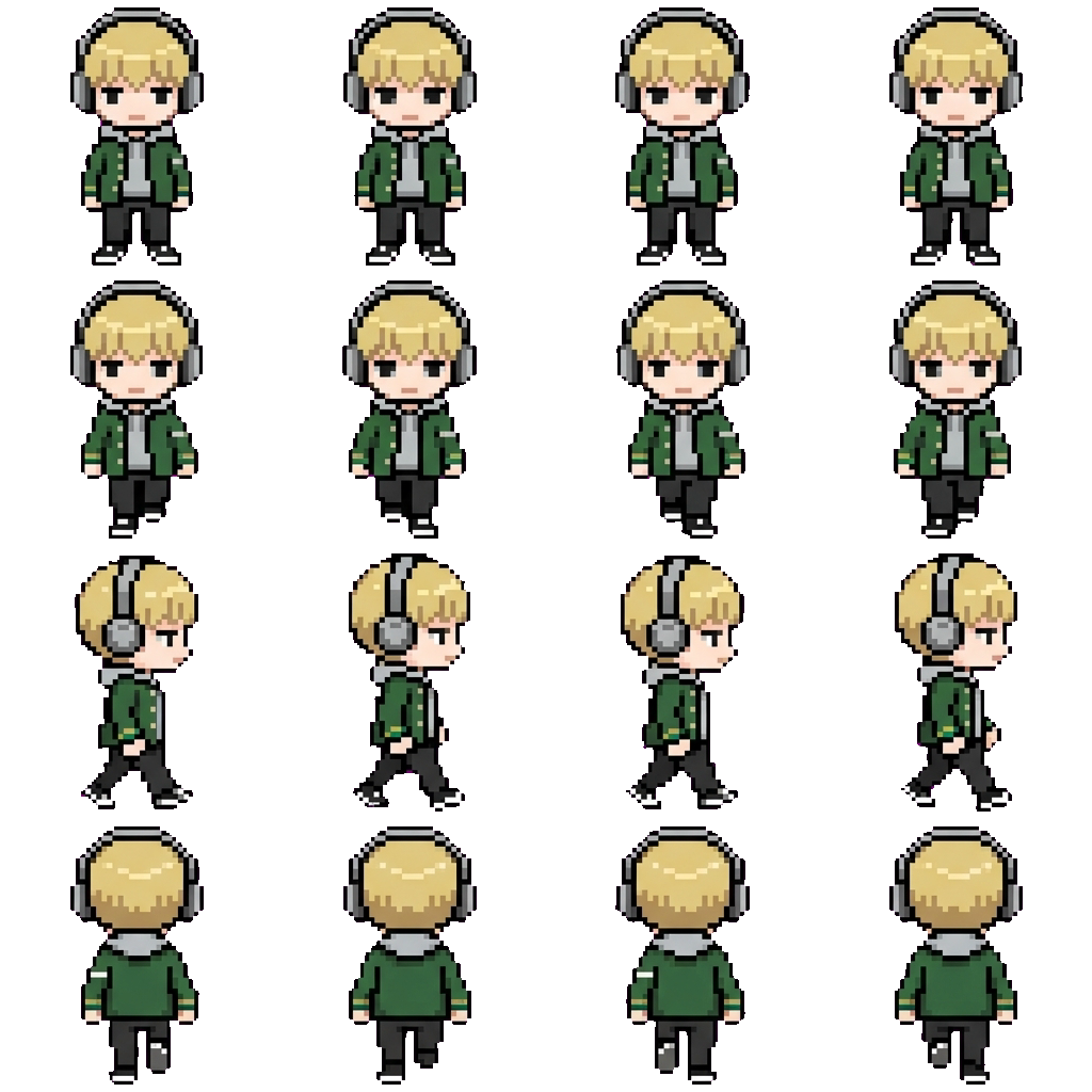 Kaji movement sprite