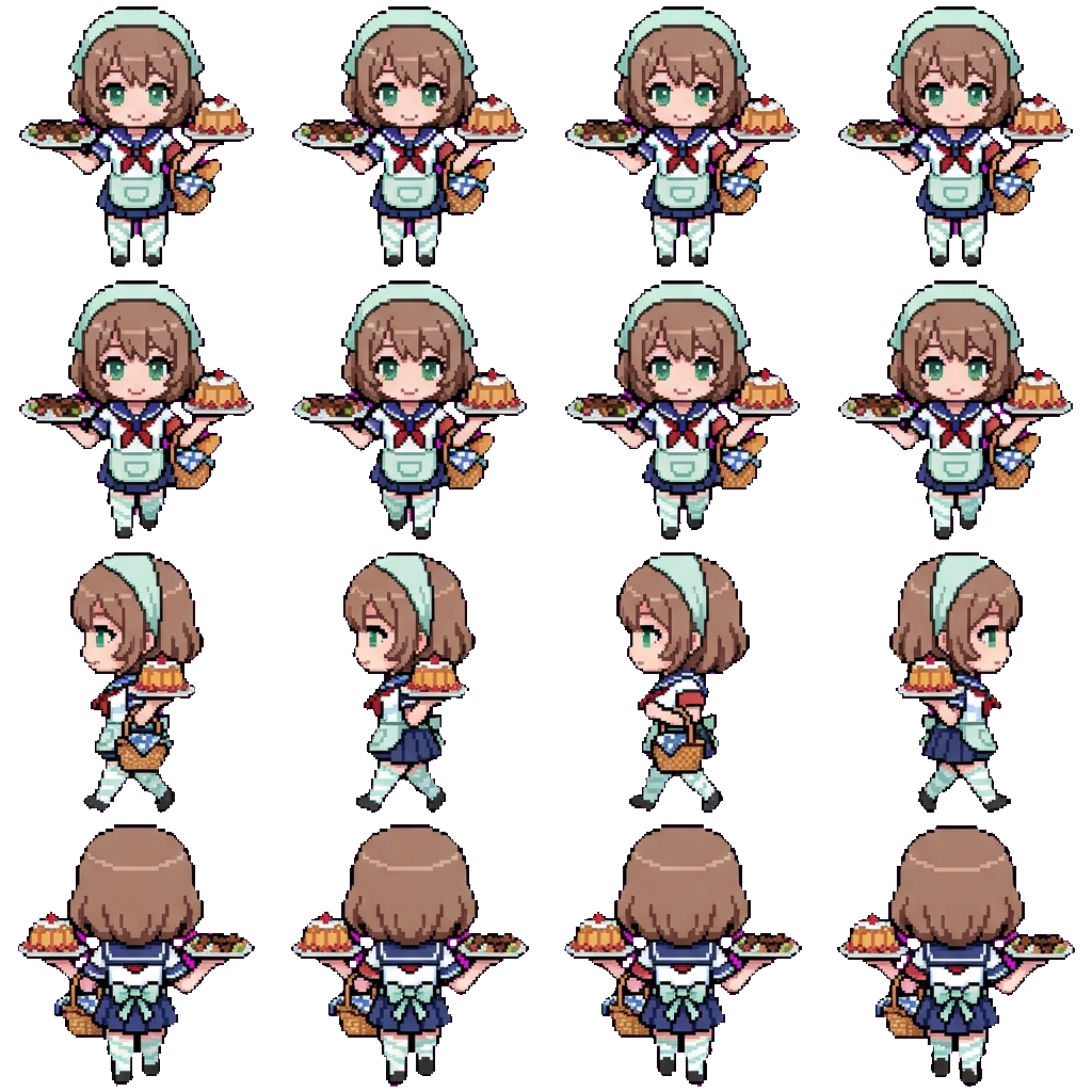 Amai movement sprite