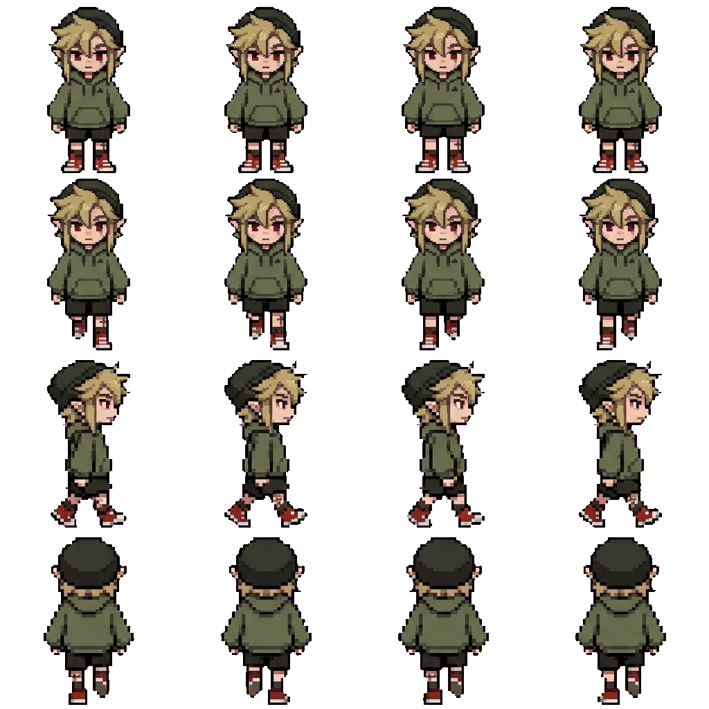 ben drowned movement sprite