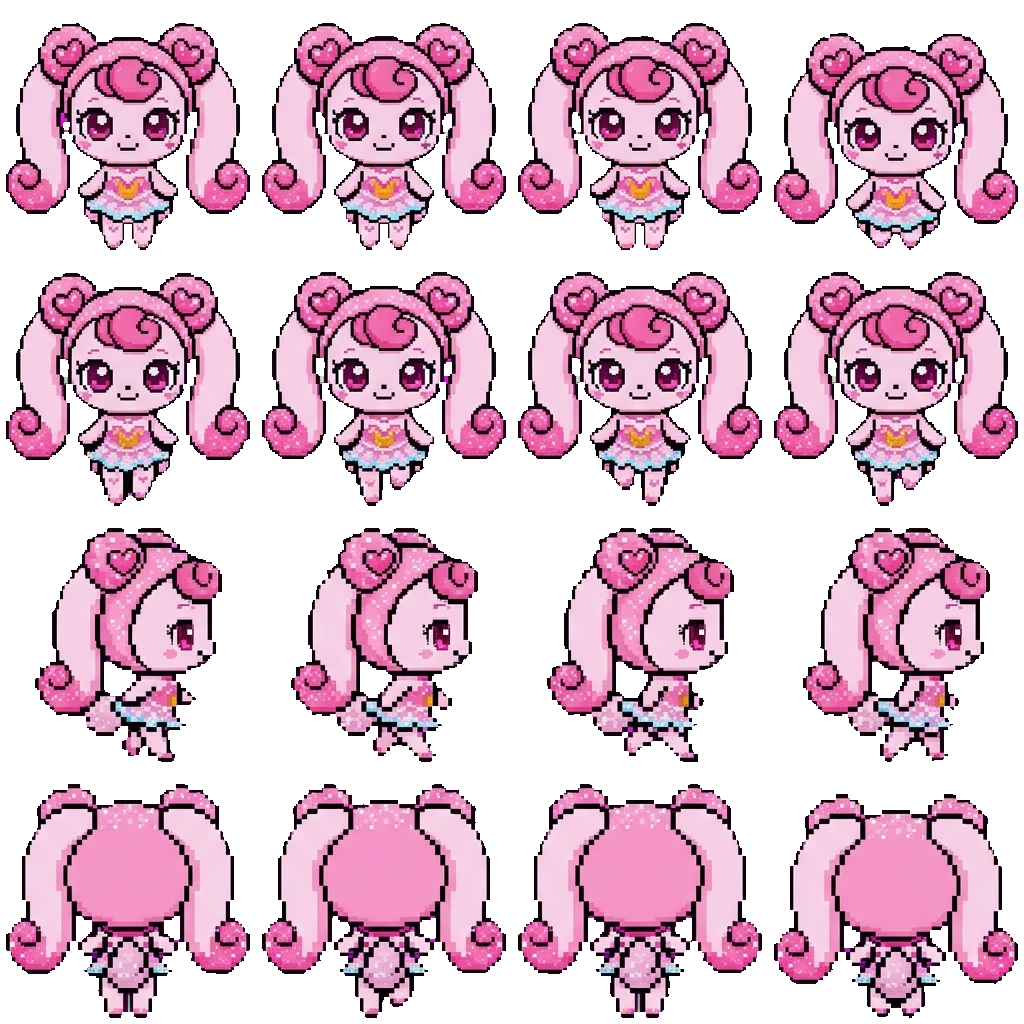 Heartsping movement sprite