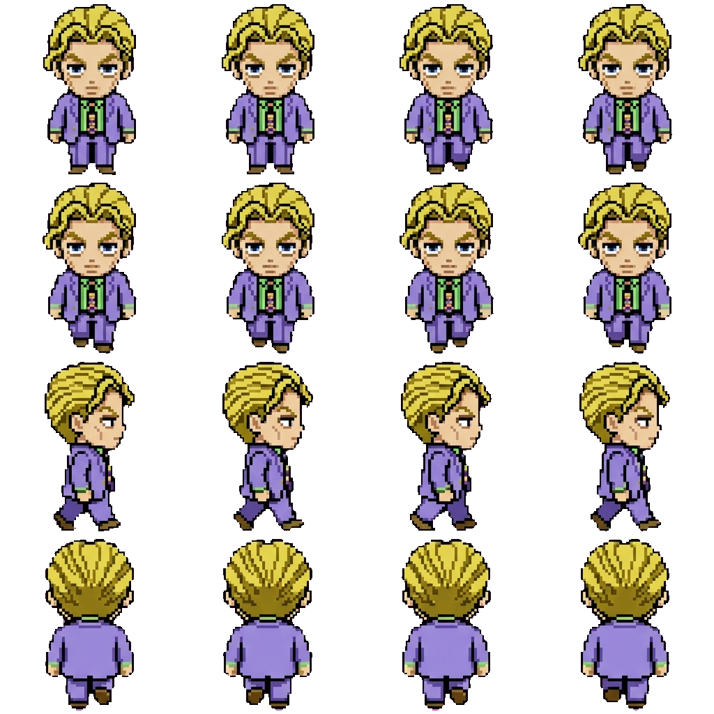 Kira movement sprite