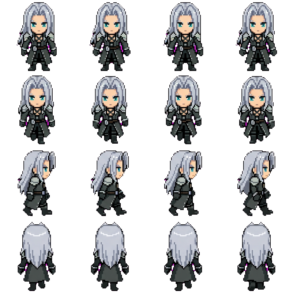 Sephiroth movement sprite