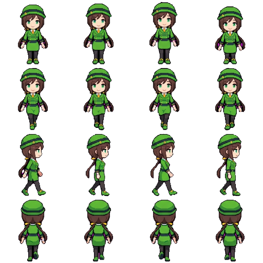 Tazuna Hayakawa movement sprite