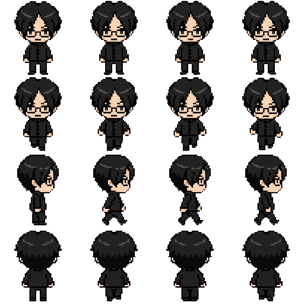 Tomo movement sprite