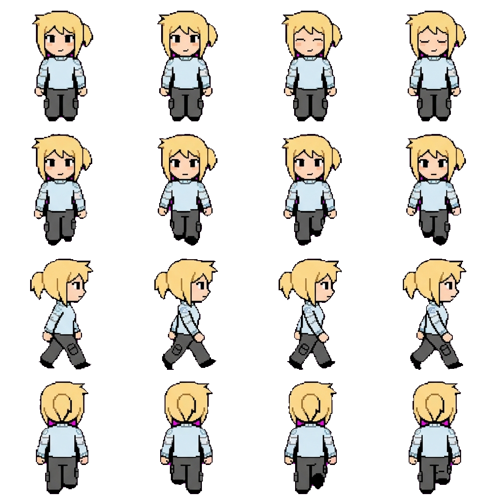 Bill movement sprite