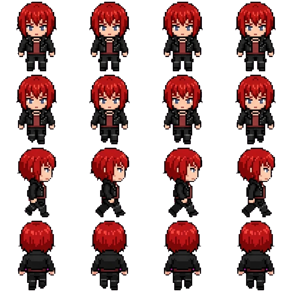 Castiel Veilmont movement sprite