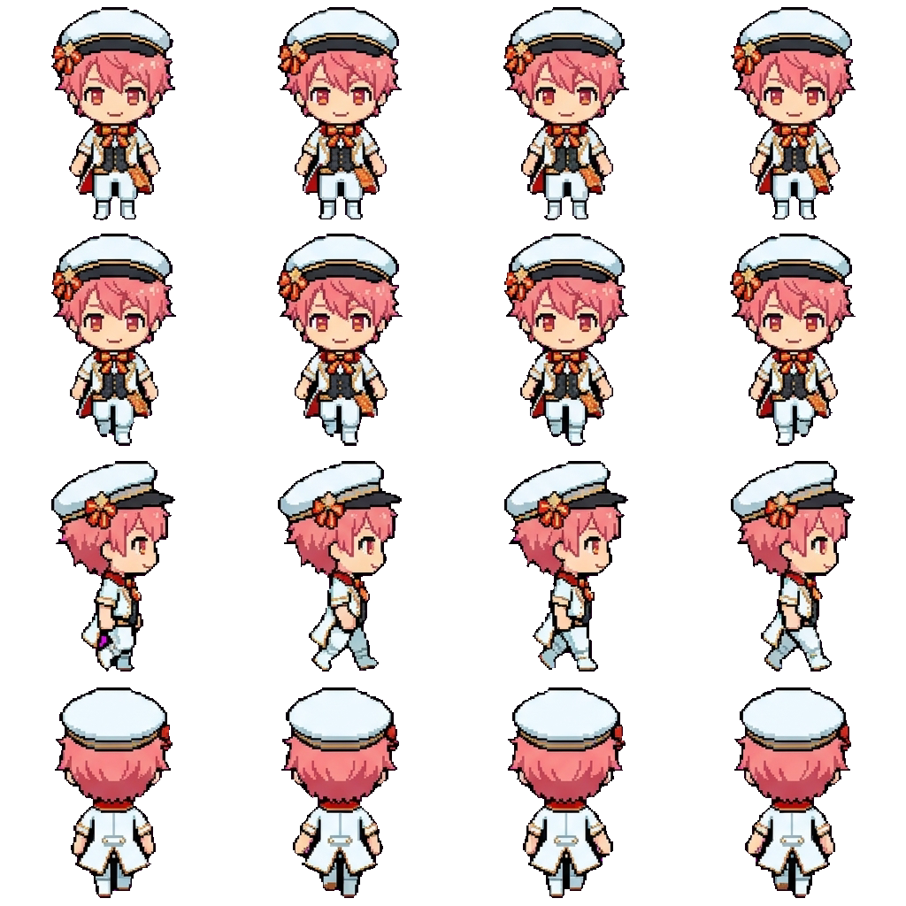 和泉 三月 movement sprite