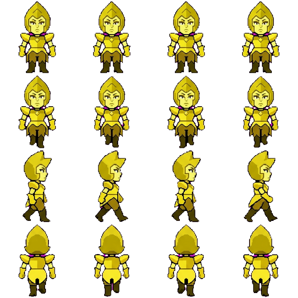 Yellow Diamond movement sprite