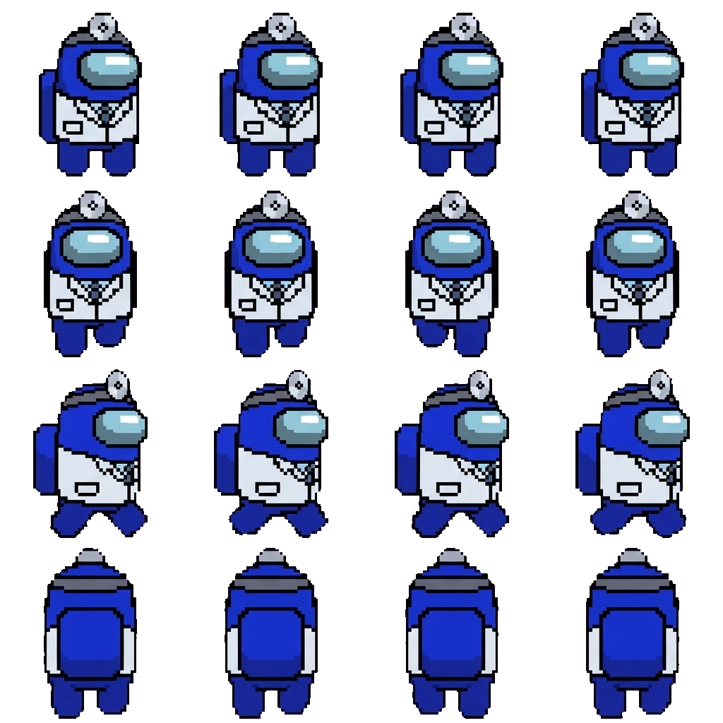 Blue movement sprite