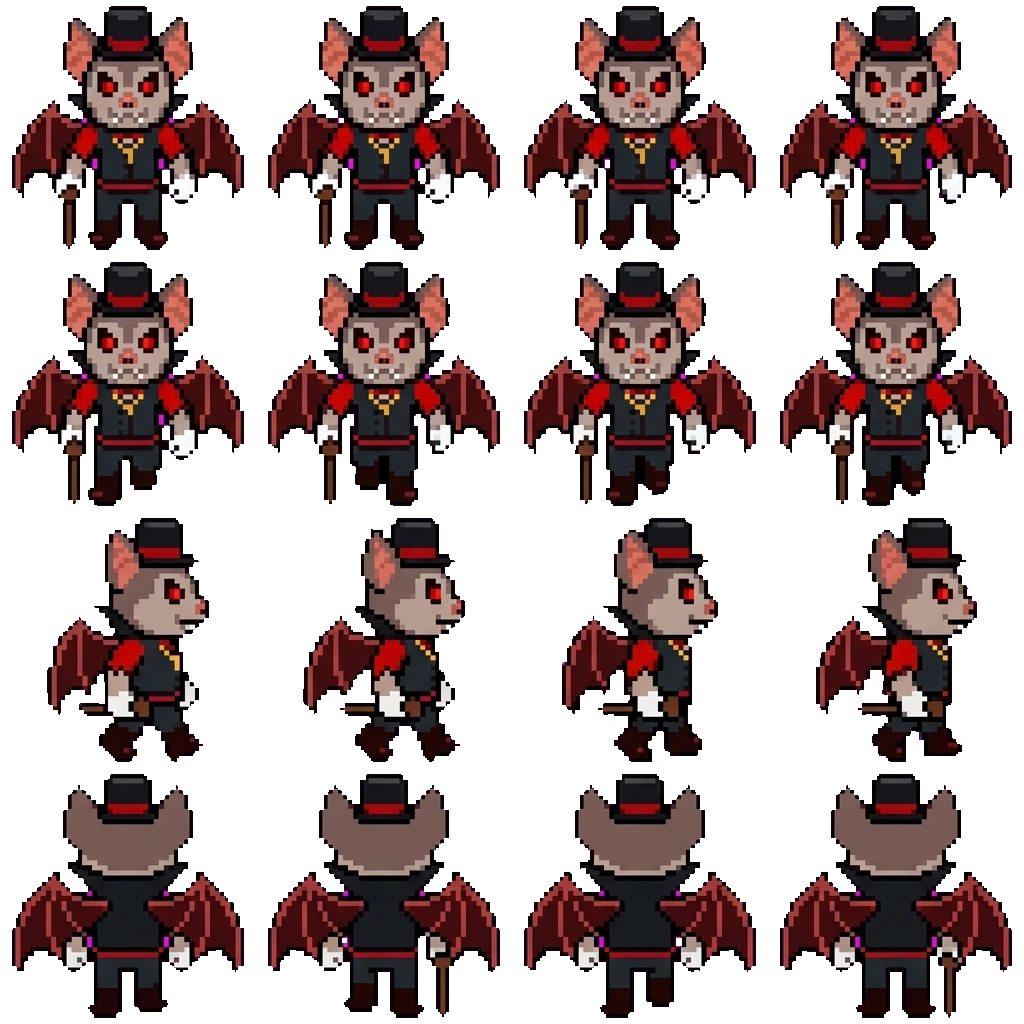 Bela movement sprite