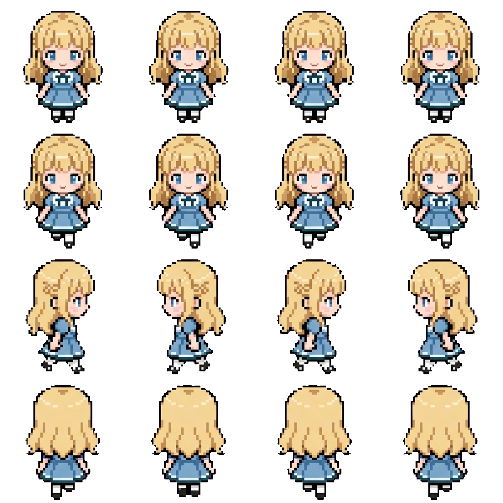 Reirin movement sprite