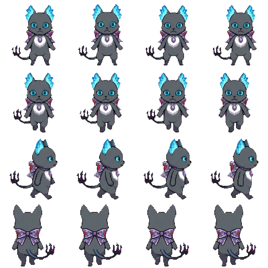 Grim movement sprite