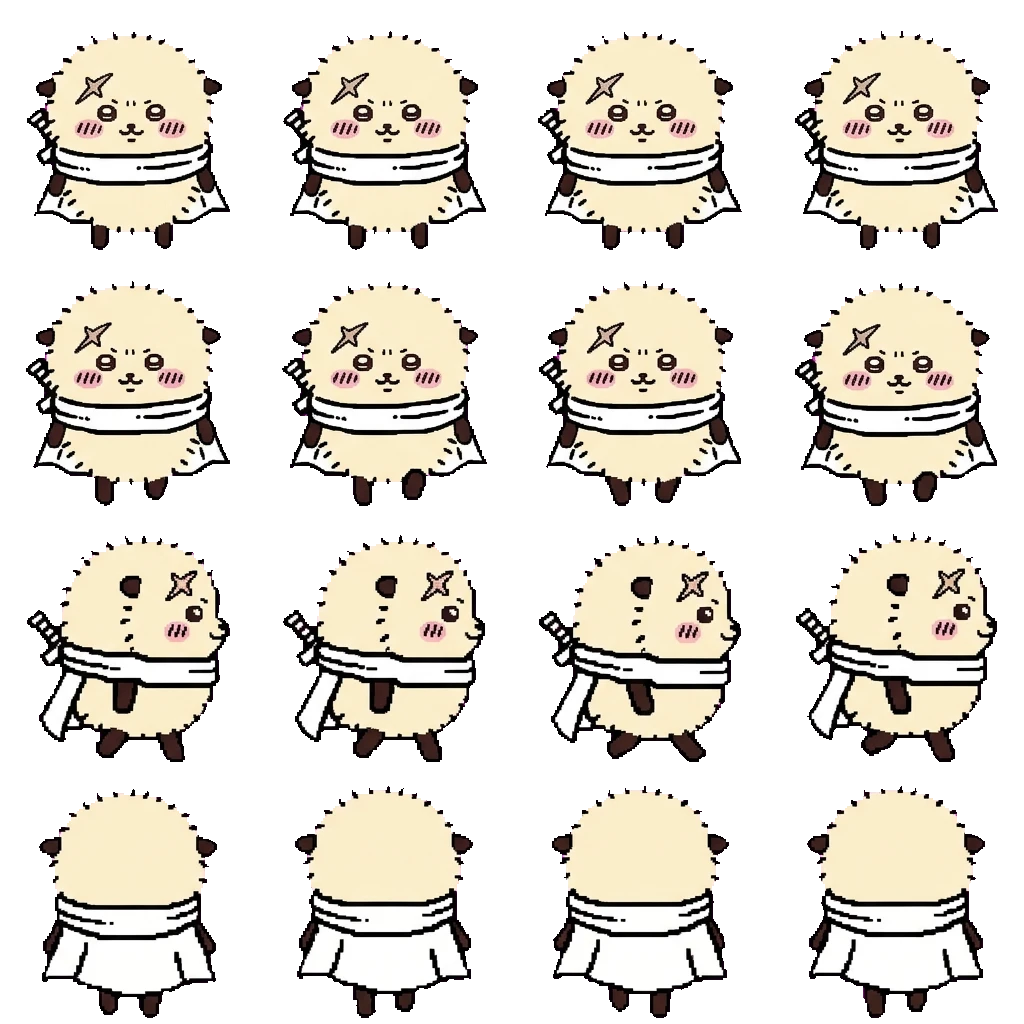 Rakko movement sprite