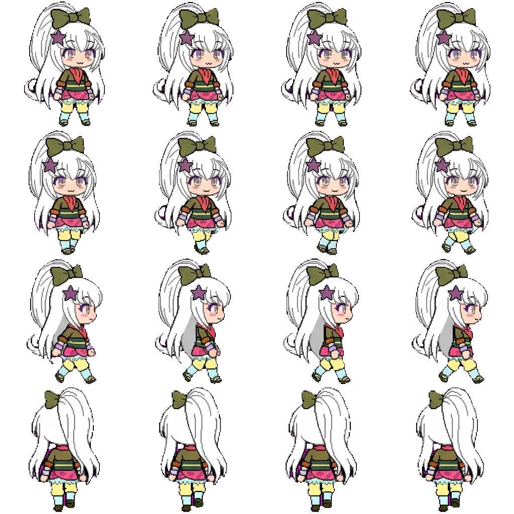 Coral movement sprite
