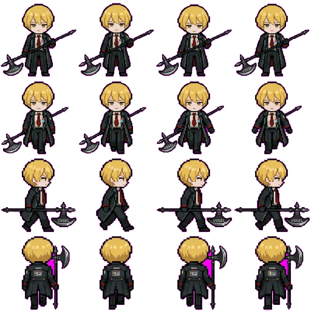 Sinclair movement sprite