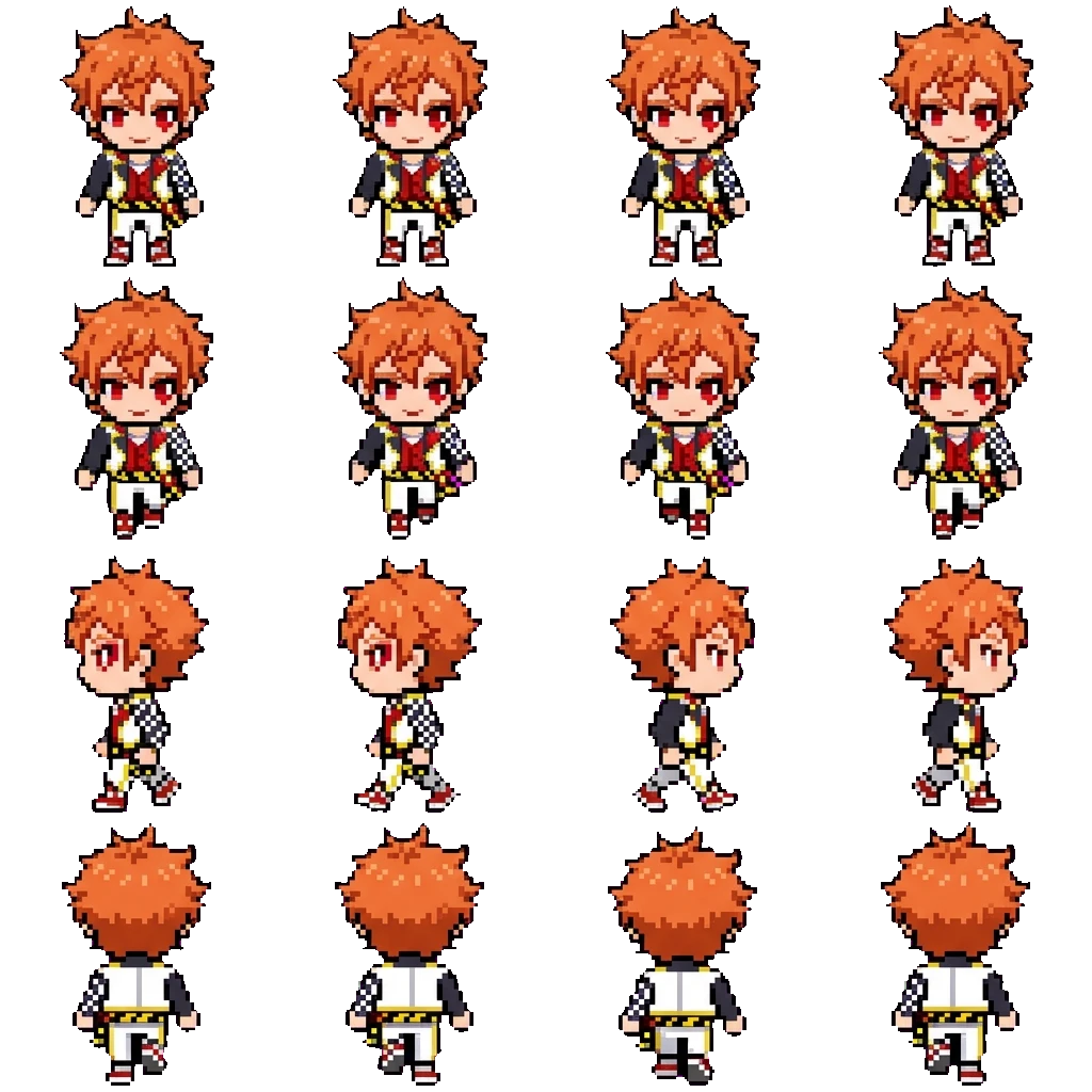 Ace Trappola movement sprite