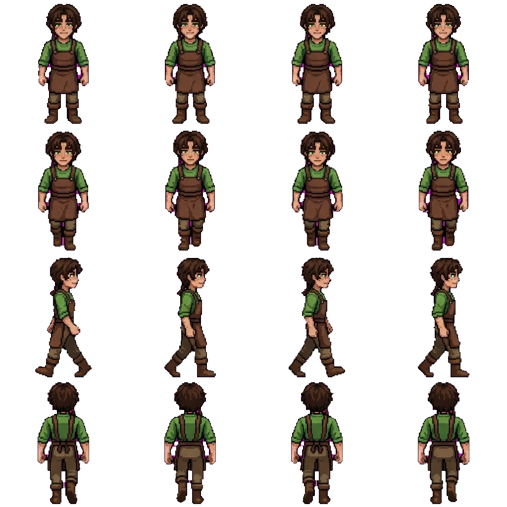 Silas movement sprite