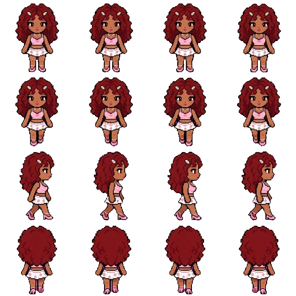 Rosalie movement sprite