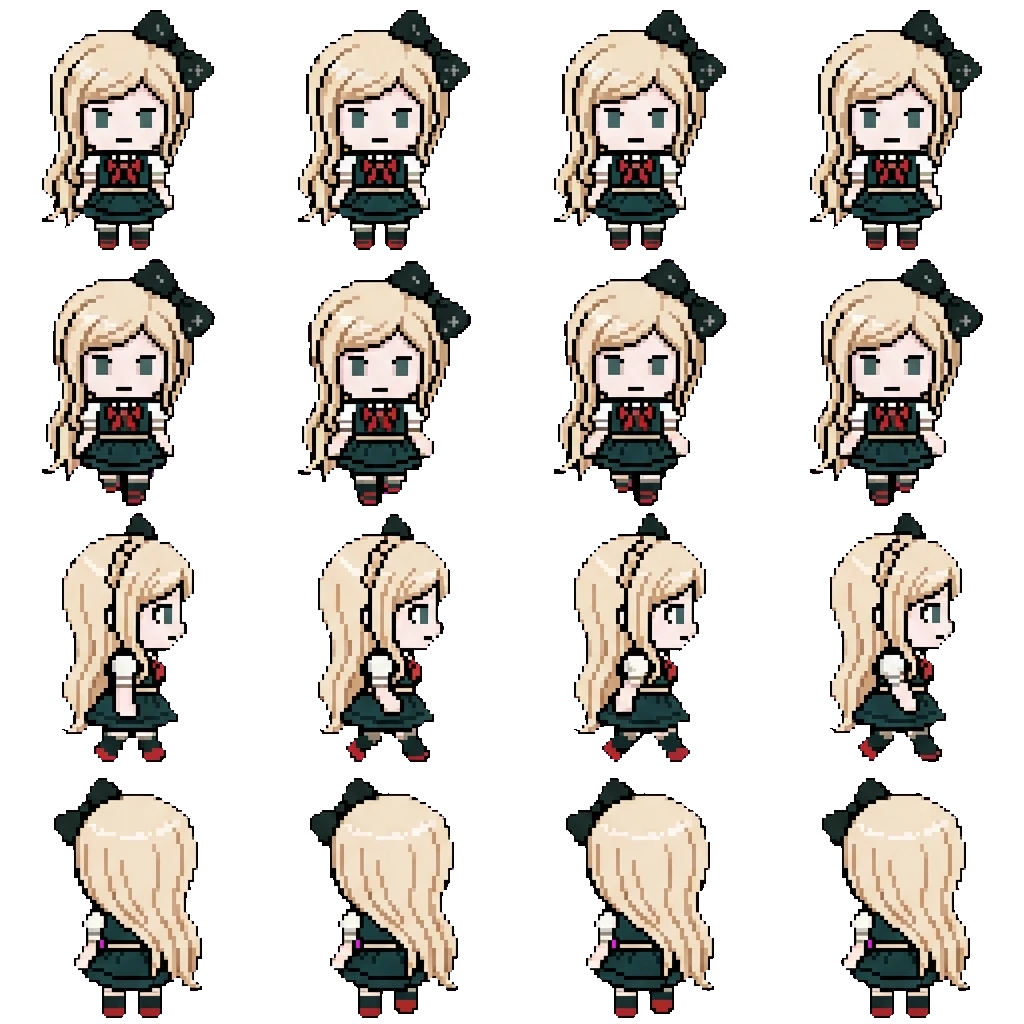 Sonia movement sprite