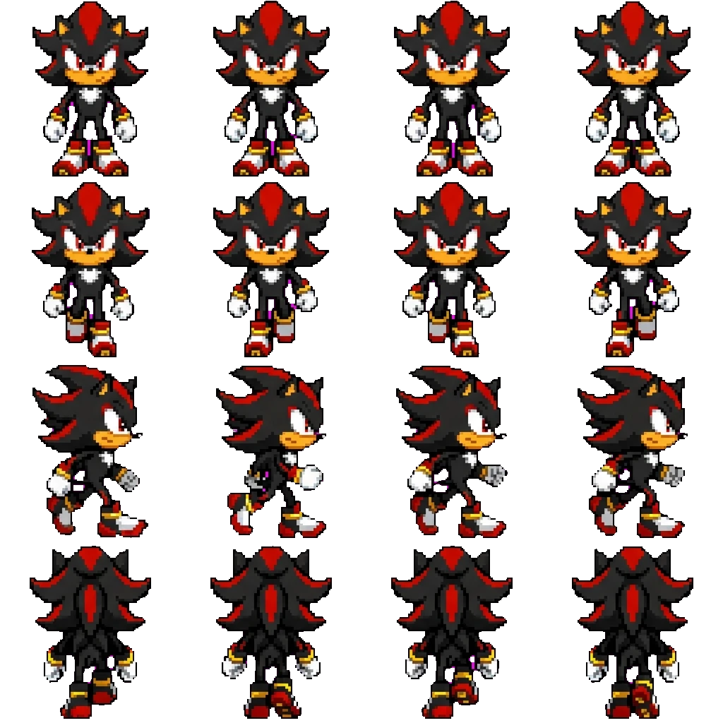 Shadow movement sprite