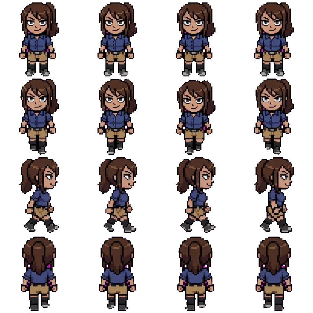 Karol movement sprite