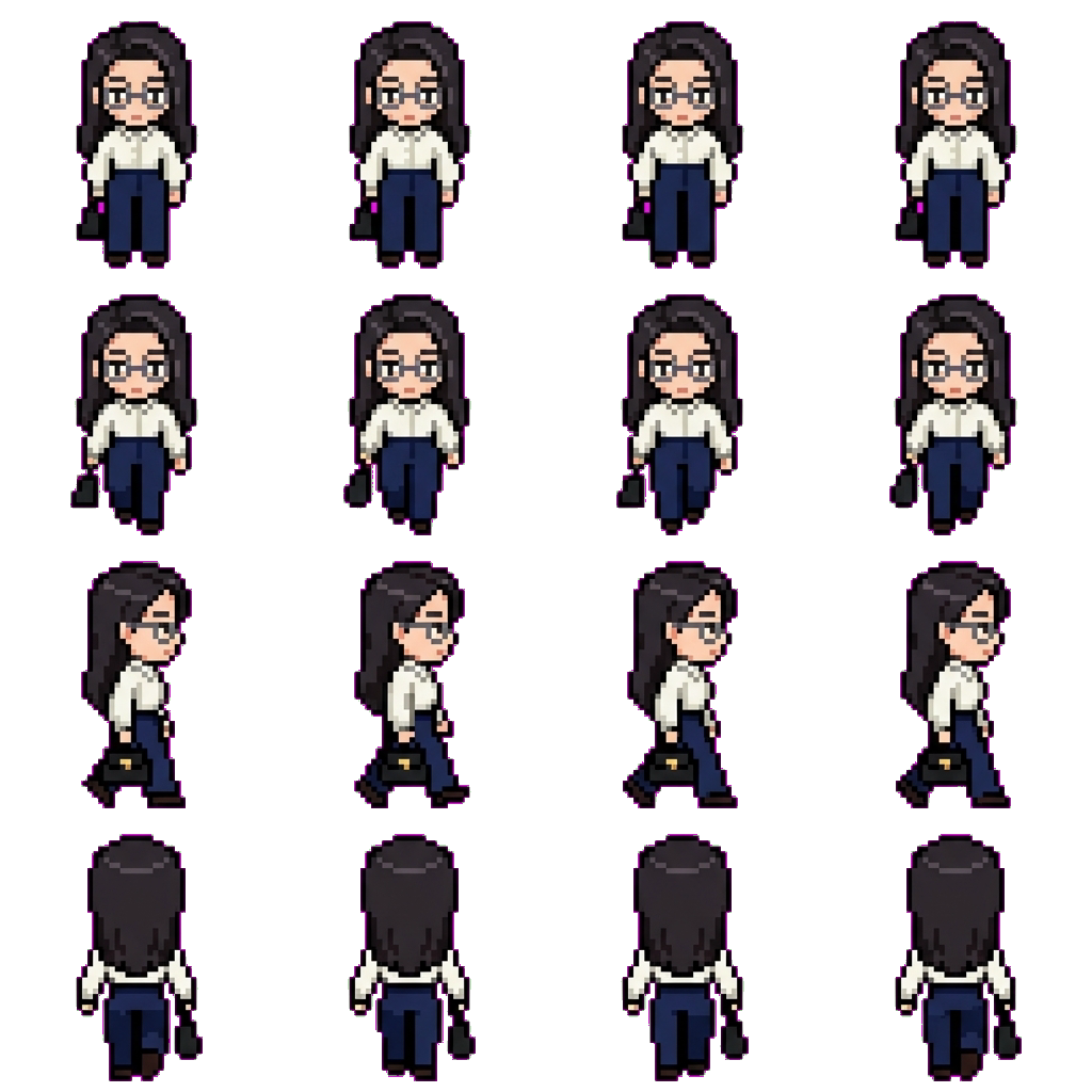 Maira movement sprite