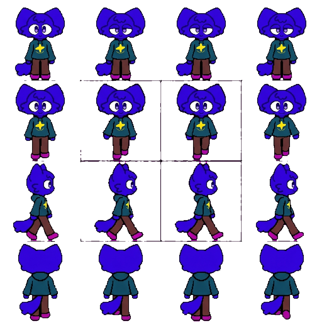 Aster movement sprite