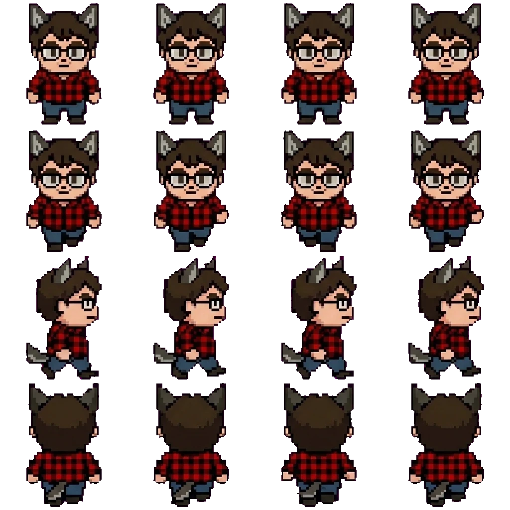 Maddie movement sprite