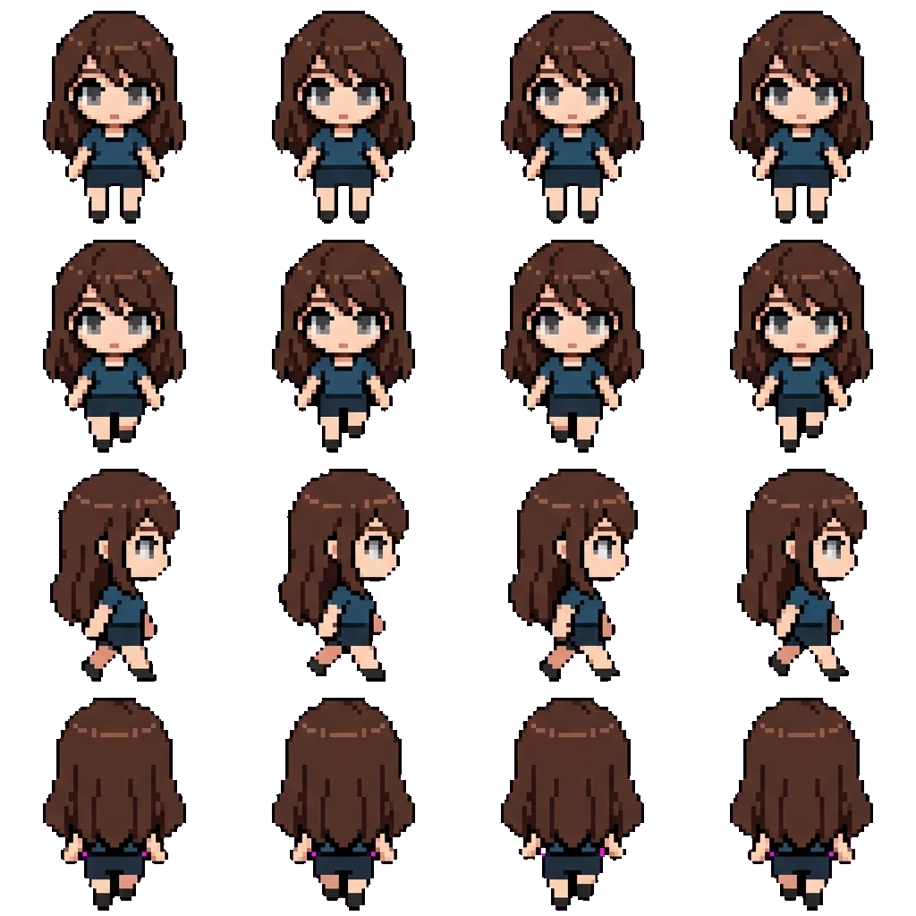 Yeon hee movement sprite