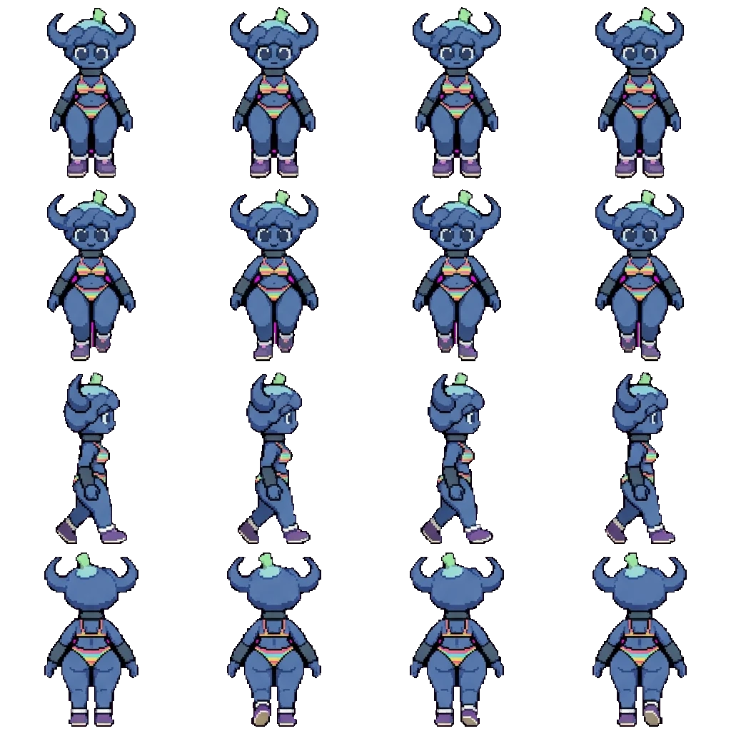 Deli movement sprite