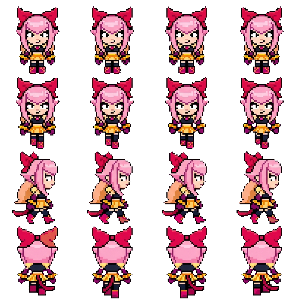 Melodie movement sprite