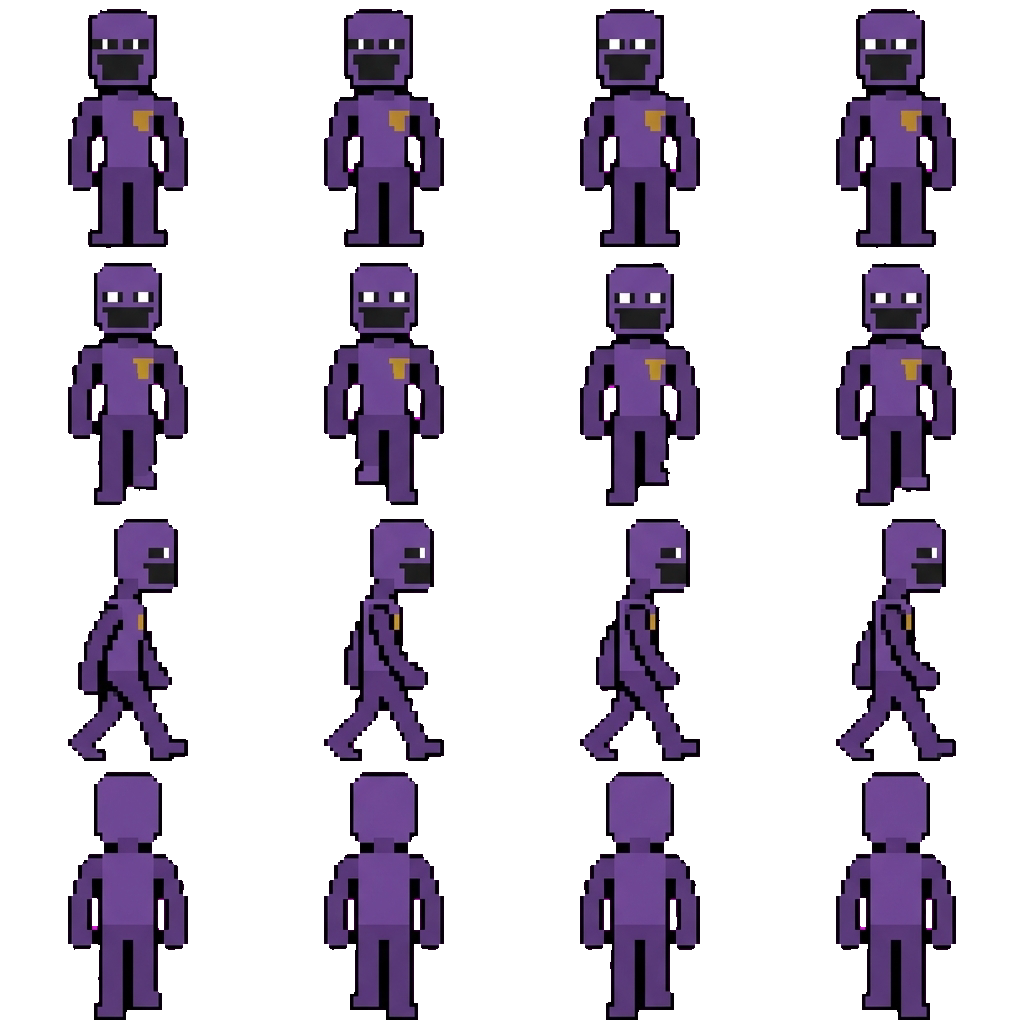 Dave Miller movement sprite