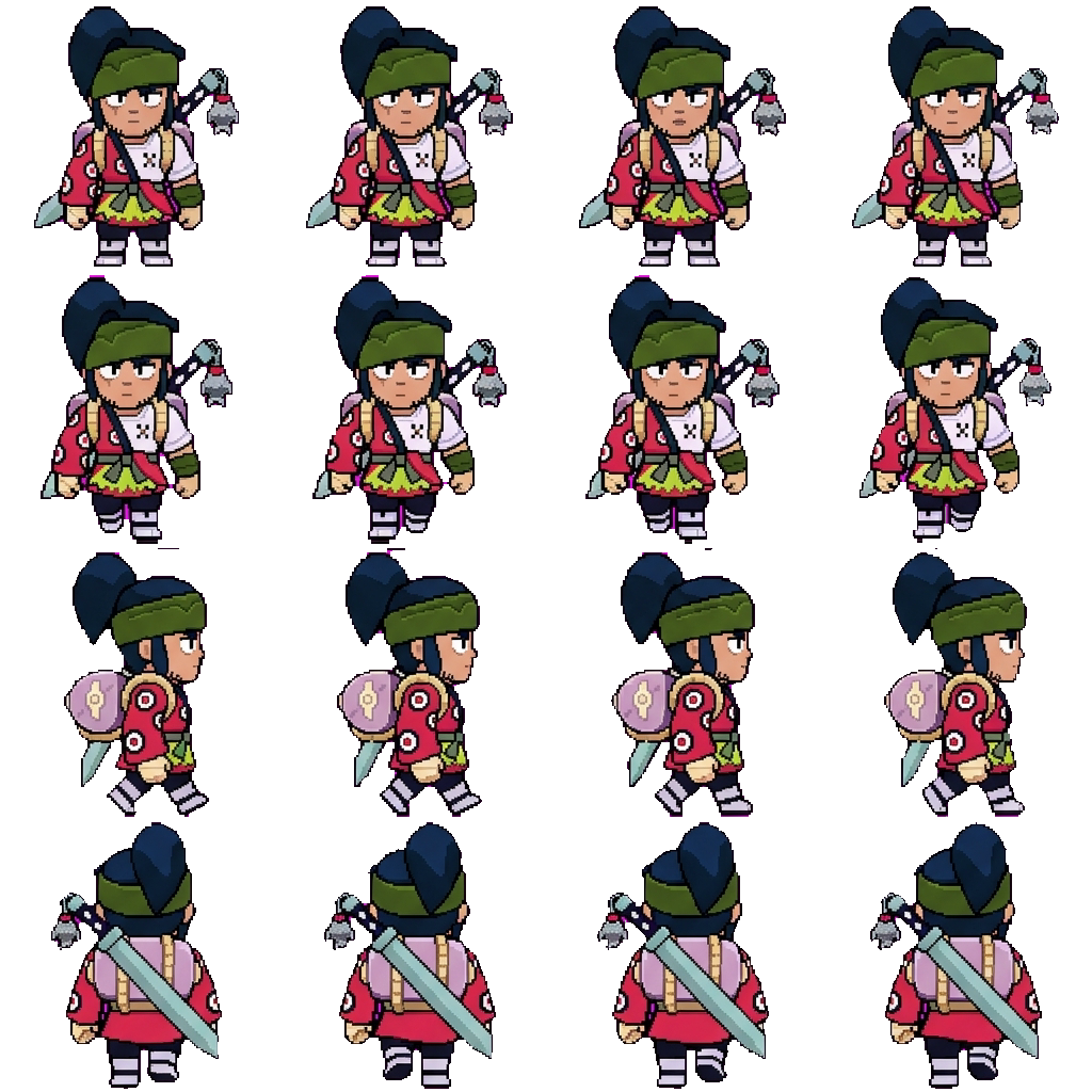 Kenji movement sprite