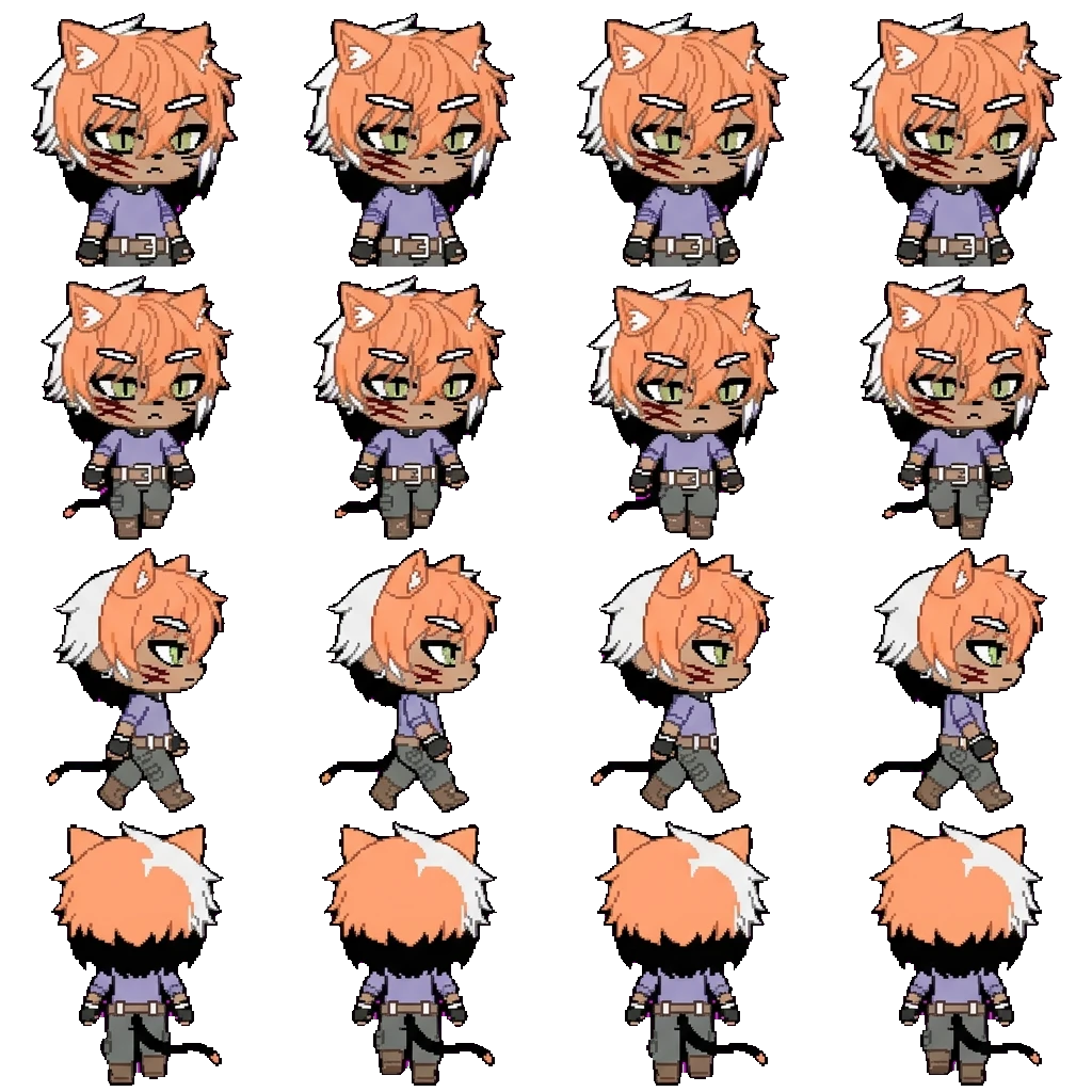 Kylian movement sprite