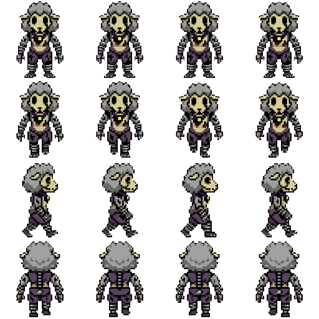 Sha movement sprite