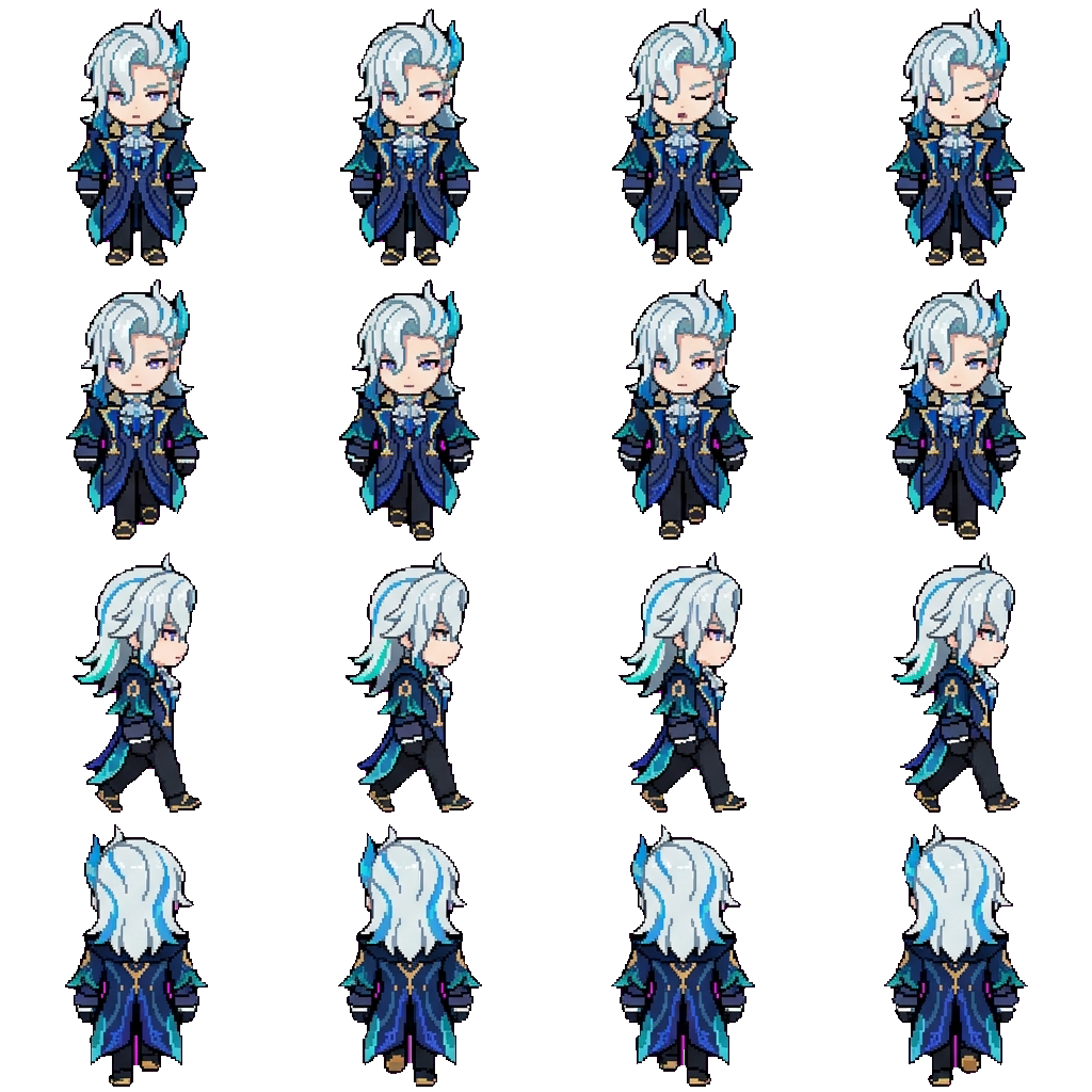 Neuvillette movement sprite