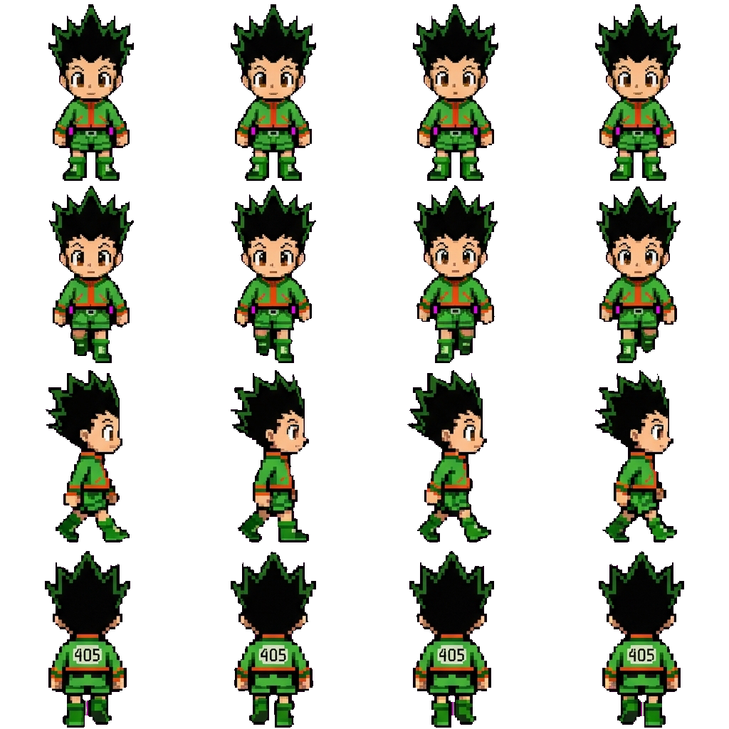 Gon movement sprite