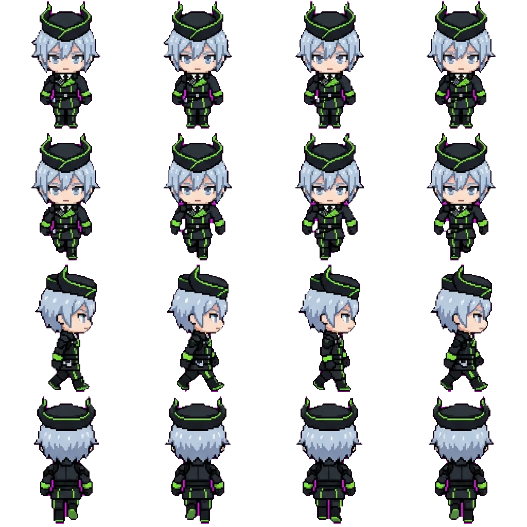 Silver Vanrouge movement sprite