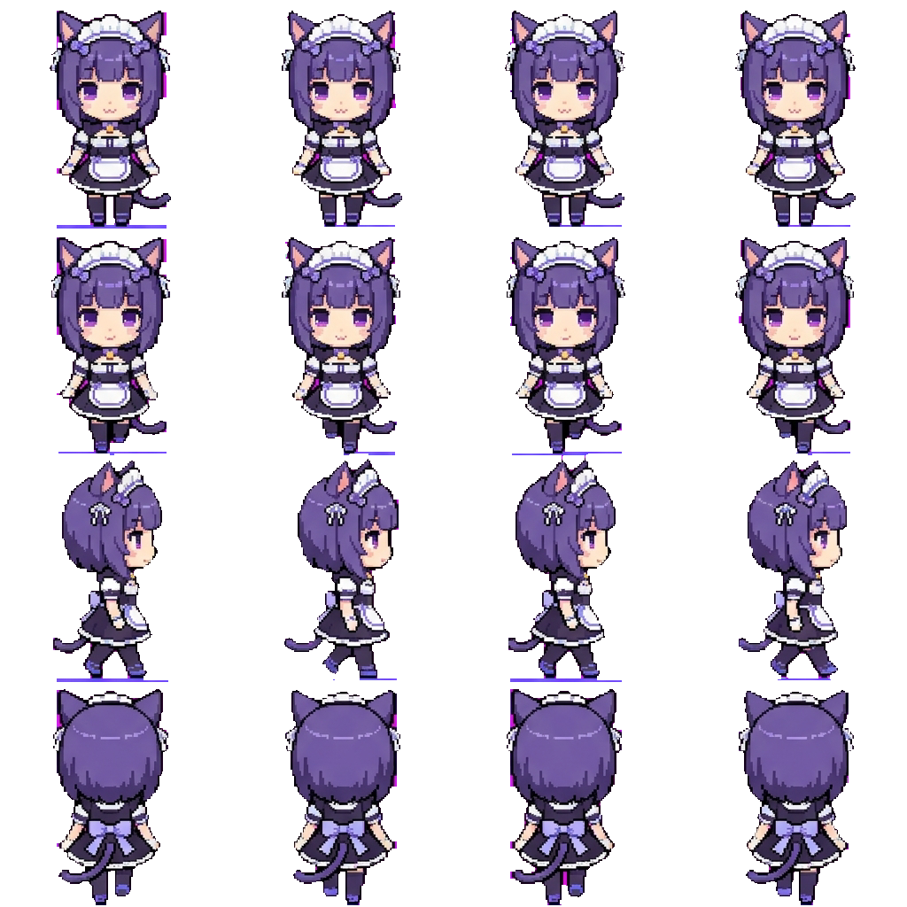 Shigure movement sprite