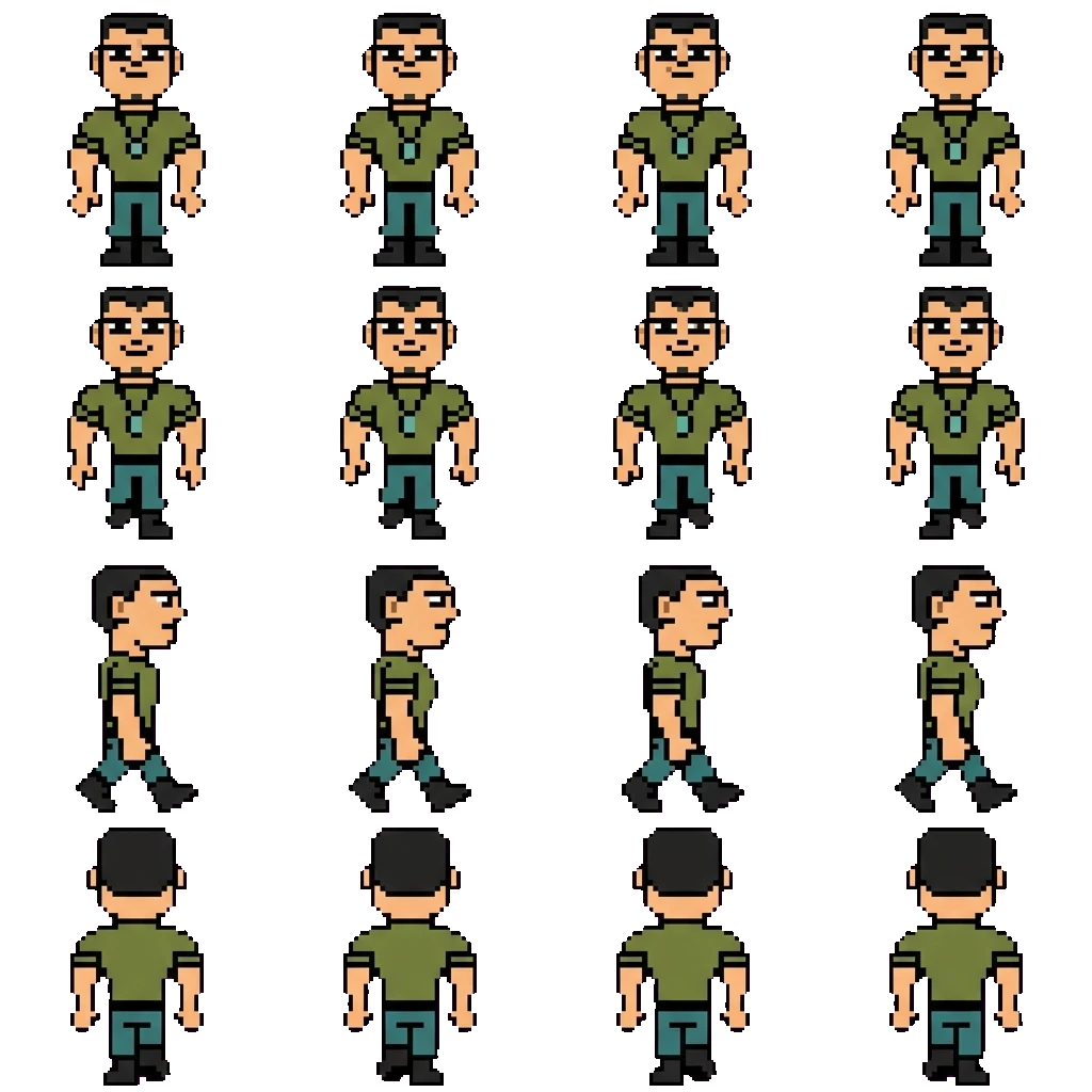 Brick movement sprite