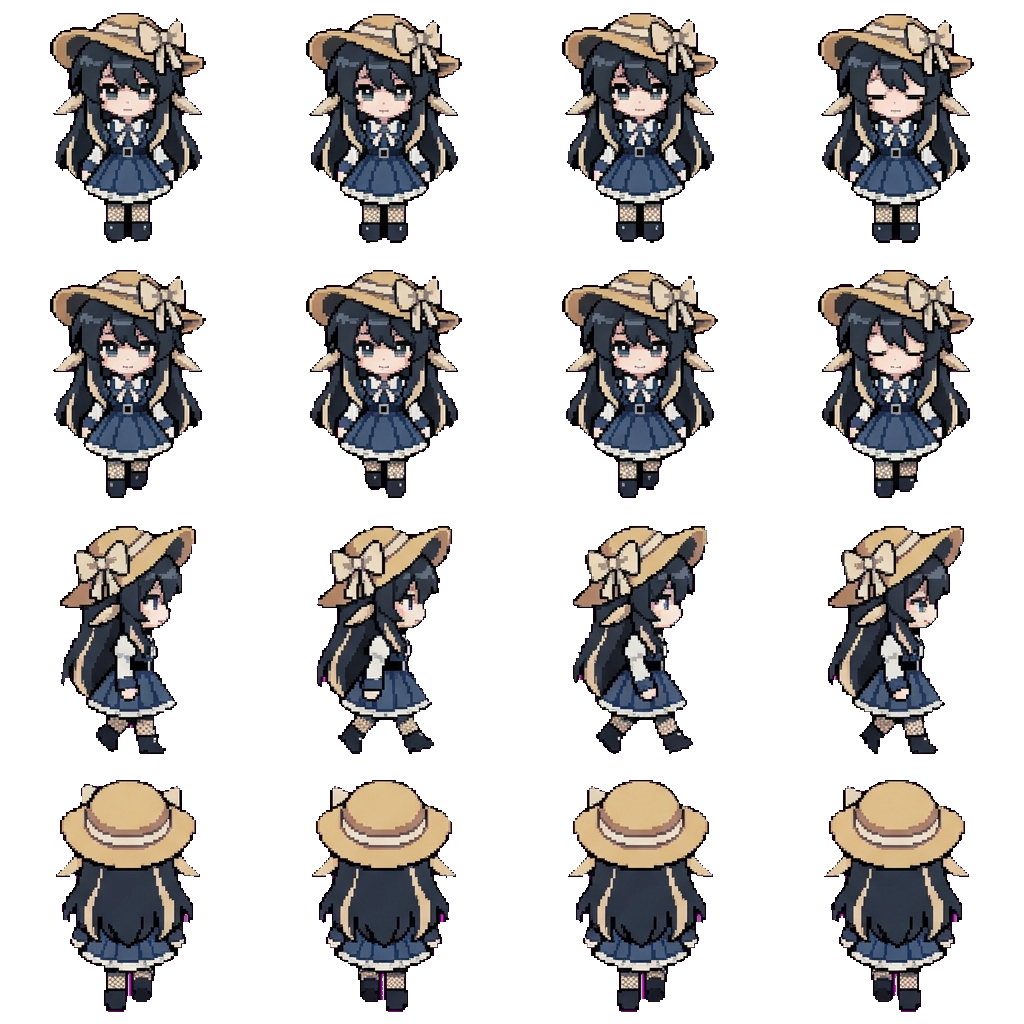 Лара movement sprite